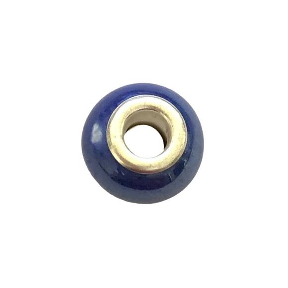 Minnie Bling Blue Enamel 3 Bracelet Charm Set - Picture 3 of 4